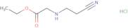 Ethyl 2-((2-cyanoethyl)amino)acetate hydrochloride