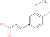 (2E)-3-(4-Fluoro-3-methoxyphenyl)prop-2-enoic acid