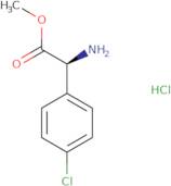 Methyl (2S)-2-Amino-2-(4-chlorophenyl)acetate Hydrochloride