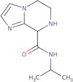 N-Propan-2-yl-5,6,7,8-tetrahydroimidazo[1,2-a]pyrazine-8-carboxamide
