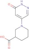 1-(6-Hydroxypyridazin-4-yl)piperidine-3-carboxylic acid