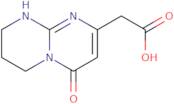 2-(6-Oxo-1,3,4,6-tetrahydro-2H-pyrimido[1,2-a]pyrimidin-8-yl)acetic acid