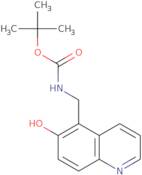 tert-Butyl N-[(6-hydroxyquinolin-5-yl)methyl]carbamate