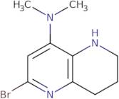 2-Bromo-N,N-dimethyl-5,6,7,8-tetrahydro-1,5-naphthyridin-4-amine