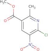 Methyl 6-chloro-2-methyl-5-nitronicotinate