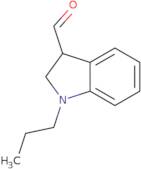 1-Propylindoline-3-carbaldehyde