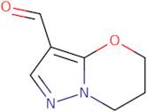 5H,6H,7H-Pyrazolo[3,2-b][1,3]oxazine-3-carbaldehyde