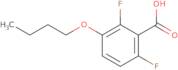 3-Butoxy-2,6-difluorobenzoic acid