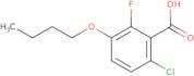 3-Butoxy-6-chloro-2-fluorobenzoic acid