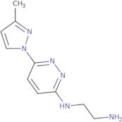 N1-(6-(3-Methyl-1H-pyrazol-1-yl)pyridazin-3-yl)ethane-1,2-diamine