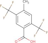 4-Methyl-2,5-bis(trifluoromethyl)benzoic acid