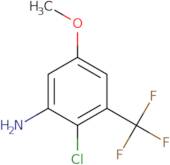 2-Chloro-5-methoxy-3-(trifluoromethyl)aniline