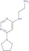 N'-(6-Pyrrolidin-1-ylpyrimidin-4-yl)ethane-1,2-diamine
