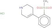 4-(2-Methanesulfonylphenyl)-1,2,3,6-tetrahydropyridine hydrochloride