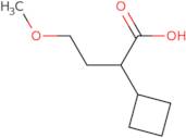 2-Cyclobutyl-4-methoxybutanoic acid