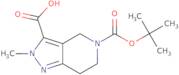 5-[(tert-butoxy)carbonyl]-2-methyl-2H,4H,5H,6H,7H-pyrazolo[4,3-c]pyridine-3-carboxylic acid