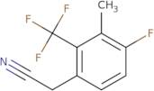 4-Fluoro-3-methyl-2-(trifluoromethyl)phenylacetonitrile