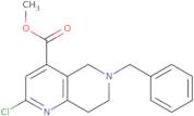 Methyl 6-benzyl-2-chloro-5,6,7,8-tetrahydro-1,6-naphthyridine-4-carboxylate