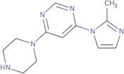 4-(2-Methyl-1H-imidazol-1-yl)-6-(piperazin-1-yl)pyrimidine