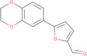 5-(2,3-Dihydrobenzo[b][1,4]dioxin-6-yl)furan-2-carbaldehyde