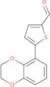 5-(2,3-Dihydrobenzo[b][1,4]dioxin-5-yl)thiophene-2-carbaldehyde