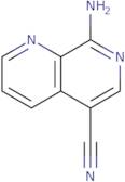 8-Amino-1,7-naphthyridine-5-carbonitrile