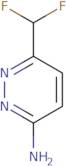 6-(Difluoromethyl)pyridazin-3-amine