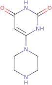 6-(Piperazin-1-yl)pyrimidine-2,4(1H,3H)-dione