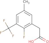 2-Fluoro-5-methyl-3-(trifluoromethyl)phenylacetic acid