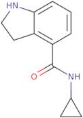 N-Cyclopropyl-2,3-dihydro-1H-indole-4-carboxamide