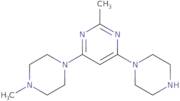 2-Methyl-4-(4-methylpiperazin-1-yl)-6-(piperazin-1-yl)pyrimidine