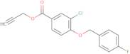 Prop-2-yn-1-yl 3-chloro-4-((4-fluorobenzyl)oxy)benzoate