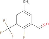 2-Fluoro-5-methyl-3-(trifluoromethyl)benzaldehyde