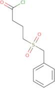 4-Phenylmethanesulfonylbutanoyl chloride