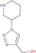 [1-(Piperidin-3-yl)-1H-1,2,3-triazol-4-yl]methanol