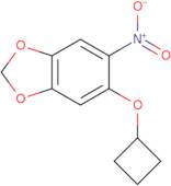 5-Cyclobutoxy-6-nitrobenzo[D][1,3]dioxole