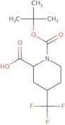 1-[(tert-Butoxy)carbonyl]-4-(trifluoromethyl)piperidine-2-carboxylic acid