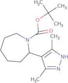 tert-Butyl 2-(3,5-dimethyl-1H-pyrazol-4-yl)azepane-1-carboxylate