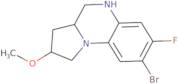 8-Bromo-7-fluoro-2-methoxy-1H,2H,3H,3aH,4H,5H-pyrrolo[1,2-a]quinoxaline