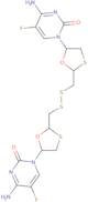 (2R,2'R,5S,5'S)-2,2'-Dithiobismethylenebis(5-(4-amino-5-fluoro-2-oxo-1H-pyrimidin-1-yl)-[1,3]oxathiolane)