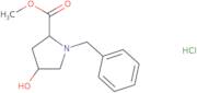 (2R,4S)-1-Benzyl-4-hydroxy-pyrrolidine-2-carboxylic acid methyl ester hydrochloride