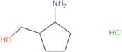 [(1R,2R)-2-Aminocyclopentyl]methanol hydrochloride