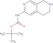 (5,6,7,8-Tetrahydro-[2,7]naphthyridin-3-yl)-carbamic acid tert-butyl ester