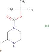 tert-Butyl 3-(fluoromethyl)piperazine-1-carboxylate hydrochloride