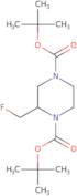 2-Fluoromethyl-piperazine-1,4-dicarboxylic acid di-tert-butyl ester