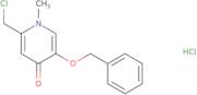 5-(Benzyloxy)-2-(chloromethyl)-1-methyl-1,4-dihydropyridin-4-one hydrochloride