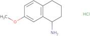 (1S)-7-Methoxy-1,2,3,4-tetrahydronaphthalen-1-amine hydrochloride