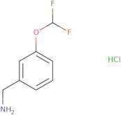 1-[3-(Difluoromethoxy)phenyl]methanamine hydrochloride