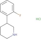 3-(2-Fluorophenyl)piperidine hydrochloride