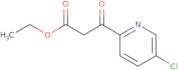 Ethyl 3-(5-chloropyridin-2-yl)-3-oxopropanoate